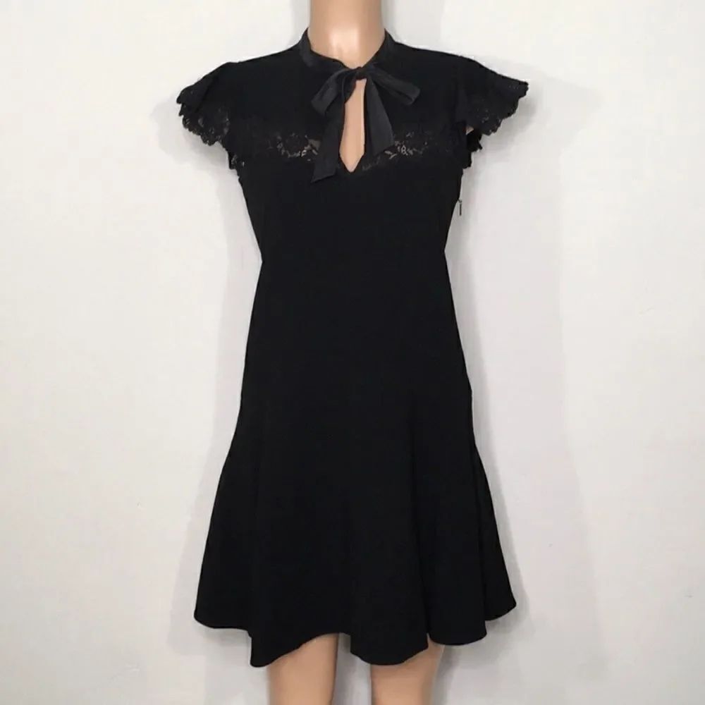 Rebecca Taylor black dress. New - Picture 7 of 15